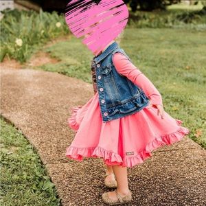 Matilda Jane Sweet and Pink Twirl Dress